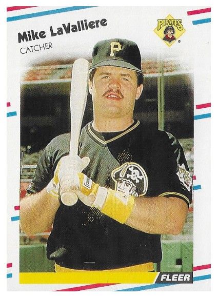 LaValliere, Mike / 1988 Pittsburgh Pirates / Fleer #333