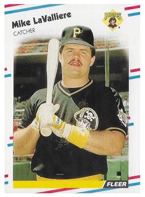LaValliere, Mike / 1988 Pittsburgh Pirates / Fleer #333