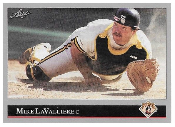 LaValliere, Mike / 1992 Pittsburgh Pirates / Leaf #228