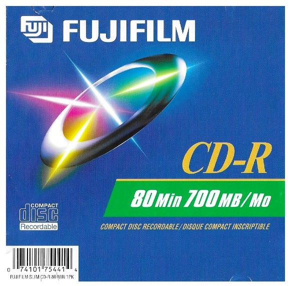 Fujifilm / CD-R Inlay Card / 75441