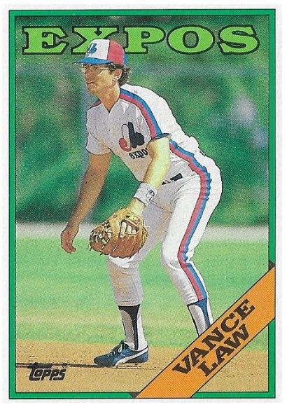Law, Vance / 1988 Montreal Expos / Topps #346