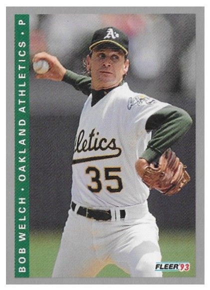 Welch, Bob / 1993 Oakland Athletics / Fleer #301