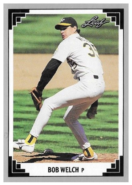 Welch, Bob / 1991 Oakland Athletics / Leaf #64