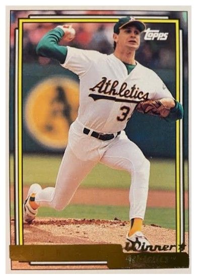 Welch, Bob / 1992 Oakland Athletics / Topps #285 - Gold Winner