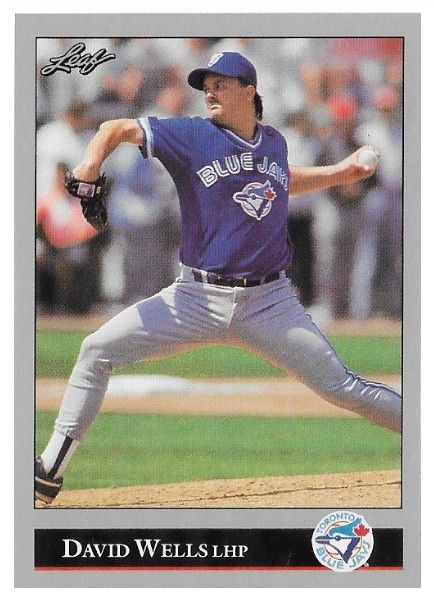 Wells, David / 1992 Toronto Blue Jays / Leaf #483
