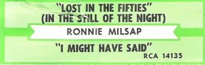 Milsap, Ronnie / Lost in the Fifties (In the Still of the Night) (1985) / RCA 14135 (Jukebox Title Strip)