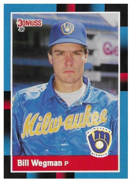 Wegman, Bill / 1988 Milwaukee Brewers / Donruss #151