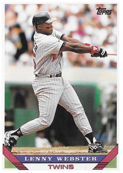 Webster, Lenny / 1993 Minnesota Twins / Topps #37