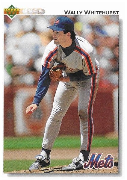Whitehurst, Wally / 1992 New York Mets / Upper Deck #414