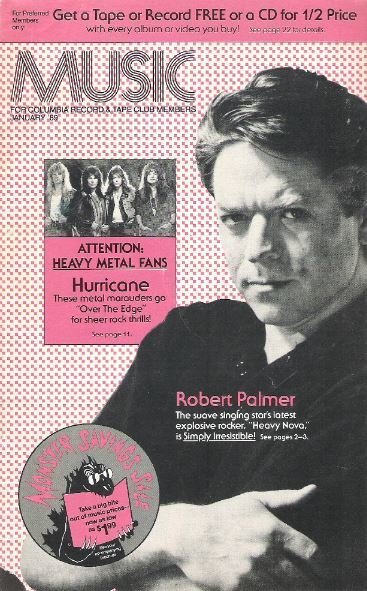 Music / Robert Palmer | Catalog | January 1989