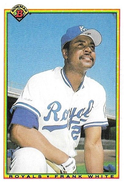 White, Frank / 1990 Kansas City Royals / Bowman #371