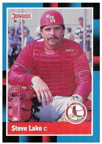 Lake, Steve / 1988 St. Louis Cardinals / Donruss #510