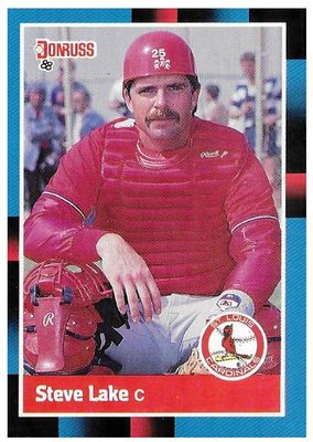 Lake, Steve / 1988 St. Louis Cardinals / Donruss #510