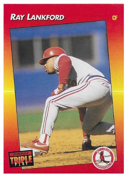 Lankford, Ray / 1992 St. Louis Cardinals / Triple Play #194