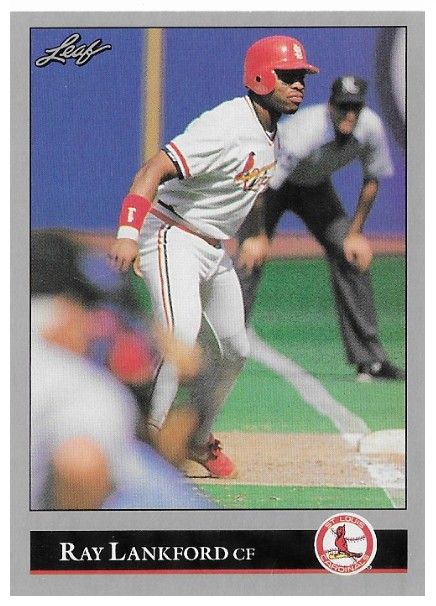Lankford, Ray / 1992 St. Louis Cardinals / Leaf #195