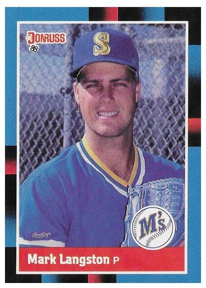 Langston, Mark / 1988 Seattle Mariners / Donruss #317