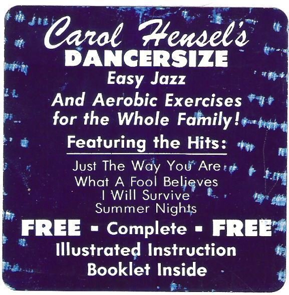 Hensel, Carol / Dancersize / Vintage 7701 / Sticker (1980)