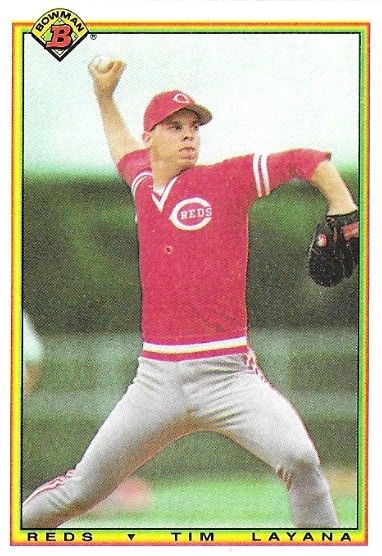 Layana, Tim / 1990 Cincinnati Reds / Bowman #41