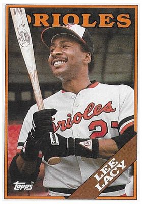 Lacy, Lee / 1988 Baltimore Orioles / Topps #598