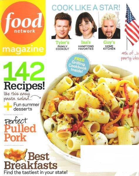 Food Network Magazine / 142 Recipes! / July - August 2010