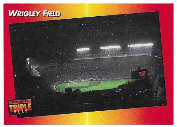 Wrigley Field / 1992 Chicago Cubs / Triple Play #173