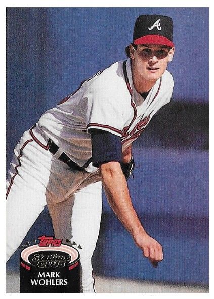 Wohlers, Mark / 1992 Atlanta Braves / Stadium Club #217