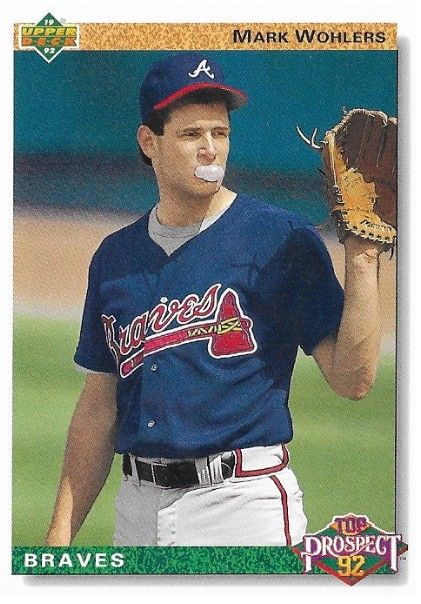Wohlers, Mark / 1992 Atlanta Braves / Upper Deck #56