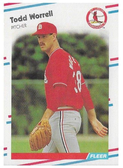 Worrell, Todd / 1988 St. Louis Cardinals / Fleer #50