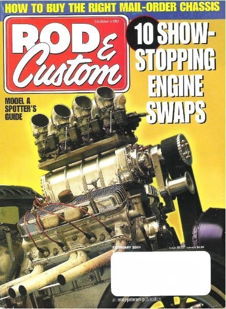 Rod + Custom / 10 Show-Stopping Engine Swaps / February 2001 | Magazine (2001)