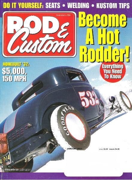 Rod + Custom / Become a Hot Rodder! / January 2001 | Magazine (2001)