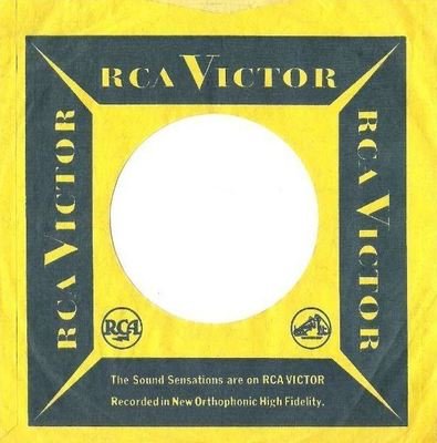 RCA Victor / The Sound Sensations are on RCA VICTOR / Yellow-Dark Blue (Record Company Sleeve, 7&quot;)
