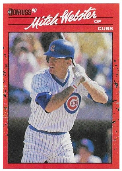 Webster, Mitch / 1990 Chicago Cubs / Donruss #137
