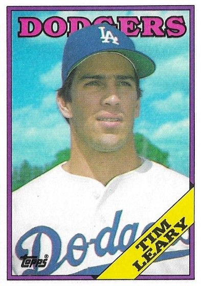 Leary, Tim / 1988 Los Angeles Dodgers / Topps #367