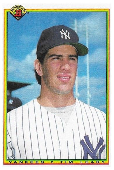 Leary, Tim / 1990 New York Yankees / Bowman #429