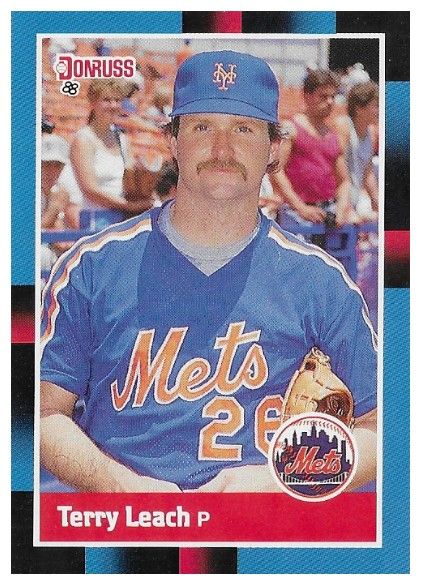 Leach, Terry / 1988 New York Mets / Donruss #603