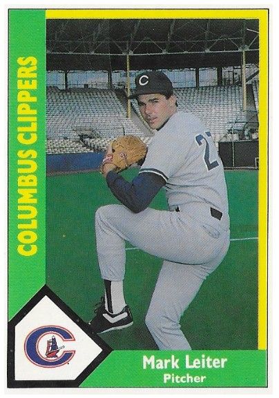 Leiter, Mark / 1990 Columbus Clippers / CMC #204