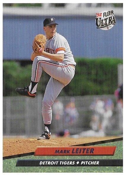 Leiter, Mark / 1992 Detroit Tigers / Ultra #366
