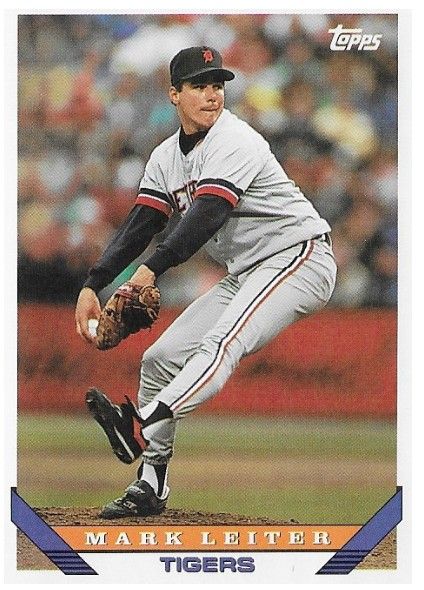 Leiter, Mark / 1993 Detroit Tigers / Topps #216