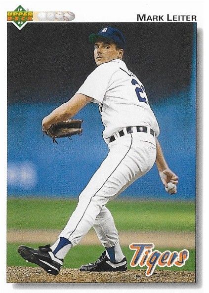 Leiter, Mark / 1992 Detroit Tigers / Upper Deck #319