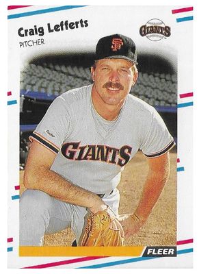 Lefferts, Craig / 1988 San Francisco Giants / Fleer #87