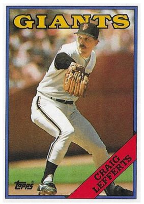 Lefferts, Craig / 1988 San Francisco Giants / Topps #734