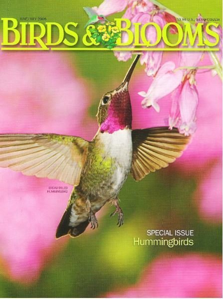 Birds + Blooms / Hummingbirds (Special Issue) / June - July 2008 | Magazine (2008)
