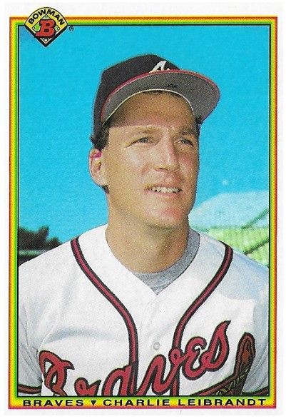 Leibrandt, Charlie / 1990 Atlanta Braves / Bowman #8