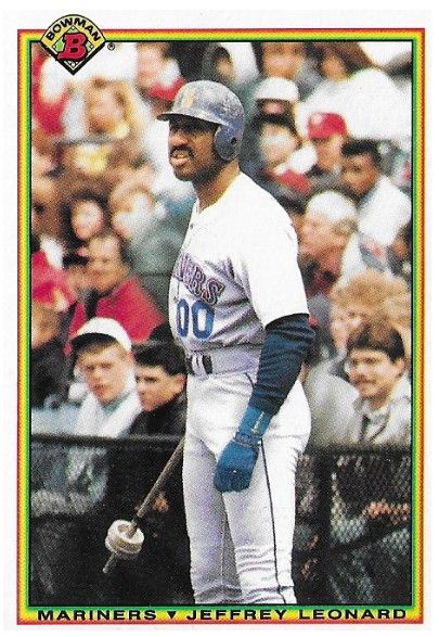 Leonard, Jeffrey / 1990 Seattle Mariners / Bowman #472