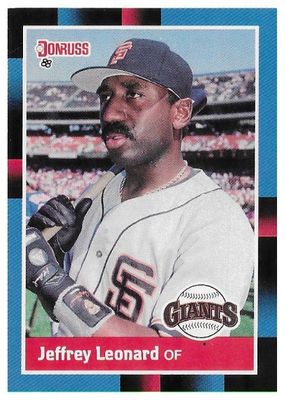 Leonard, Jeffrey / 1988 San Francisco Giants / Donruss #327