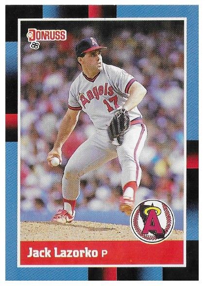 Lazorko, Jack / 1988 California Angels / Donruss #160