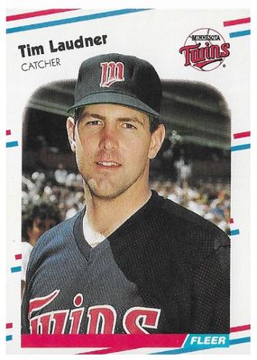 Laudner, Tim / 1988 Minnesota Twins / Fleer #15