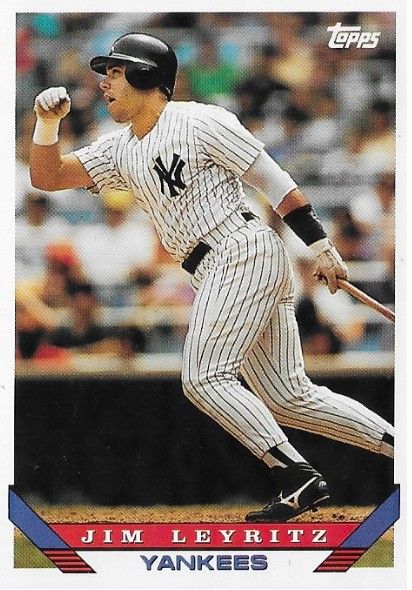 Leyritz, Jim / 1993 New York Yankees / Topps #385