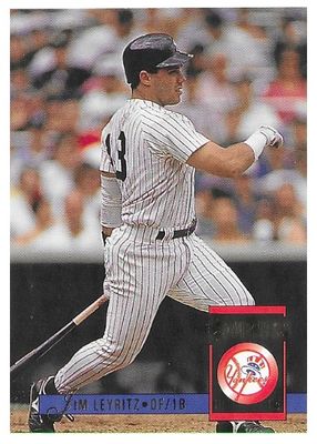 Leyritz, Jim / 1994 New York Yankees / Donruss #146