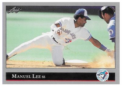 Lee, Manuel / 1992 Toronto Blue Jays / Leaf #382
